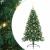 Pom de Crăciun artificial pre-iluminat Verde 150 cm PVC GartenMobel Dekor