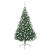 Pom de Crăciun artificial pre-iluminat Verde 210 cm PVC GartenMobel Dekor
