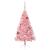 Pom de Crăciun artificial pre-iluminat Roz 120 cm PVC GartenMobel Dekor