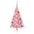 Pom de Crăciun artificial pre-iluminat Roz 120 cm PVC GartenMobel Dekor
