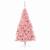 Brad de Crăciun artificial pre-iluminat Roz 210 cm PVC GartenMobel Dekor