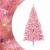 Pom de Crăciun artificial pre-iluminat Roz 210 cm PVC GartenMobel Dekor