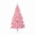 Pom de Crăciun artificial pre-iluminat Roz 210 cm PVC GartenMobel Dekor