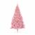 Brad de Crăciun artificial pre-iluminat Roz 210 cm PVC GartenMobel Dekor