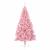 Pom de Crăciun artificial pre-iluminat Roz 210 cm PVC GartenMobel Dekor