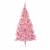 Pom de Crăciun artificial pre-iluminat Roz 210 cm PVC GartenMobel Dekor