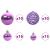 Pom de Crăciun artificial pre-iluminat Roz 210 cm PVC GartenMobel Dekor