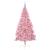Pom de Crăciun artificial pre-iluminat Roz 210 cm PVC GartenMobel Dekor