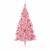 Pom de Crăciun artificial pre-iluminat Roz 210 cm PVC GartenMobel Dekor