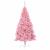 Pom de Crăciun artificial pre-iluminat Roz 240 cm PVC GartenMobel Dekor