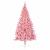 Pom de Crăciun artificial pre-iluminat Roz 240 cm PVC GartenMobel Dekor
