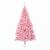 Pom de Crăciun artificial pre-iluminat Roz 240 cm PVC GartenMobel Dekor
