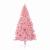 Pom de Crăciun artificial pre-iluminat Roz 240 cm PVC GartenMobel Dekor