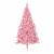 Pom de Crăciun artificial pre-iluminat Roz 240 cm PVC GartenMobel Dekor
