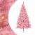 Pom de Crăciun artificial pre-iluminat Roz 240 cm PVC GartenMobel Dekor