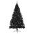 Pom de Crăciun artificial pre-iluminat Negru 240 cm PVC GartenMobel Dekor