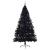 Pom de Crăciun artificial pre-iluminat Negru 240 cm PVC GartenMobel Dekor