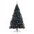 Pom de Crăciun artificial pre-iluminat Negru 240 cm PVC GartenMobel Dekor