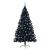Pom de Crăciun artificial pre-iluminat Negru 240 cm PVC GartenMobel Dekor
