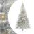 Pom de Crăciun artificial pre-iluminat Argintiu 240 cm PET GartenMobel Dekor