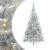 Pom de Crăciun artificial pre-iluminat Argintiu 240 cm PET GartenMobel Dekor