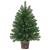 Brad de Crăciun artificial cu 150 LED Verde 65 cm PE și PVC GartenMobel Dekor
