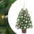 Brad de Crăciun artificial cu 150 LED Verde 65 cm PE și PVC GartenMobel Dekor