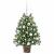 Brad de Crăciun artificial cu 150 LED Verde 65 cm PE și PVC GartenMobel Dekor
