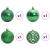 Brad de Crăciun artificial cu 150 LED Verde 65 cm PE și PVC GartenMobel Dekor