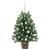 Brad de Crăciun artificial cu 150 LED Verde 90 cm PE și PVC GartenMobel Dekor