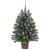 Brad de Crăciun artificial cu 150 LED Verde 90 cm PE și PVC GartenMobel Dekor