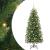 Brad de Crăciun artificial cu 150 LED Verde 120 cm PE și PVC GartenMobel Dekor