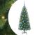Brad de Crăciun artificial cu 150 LED Verde 120 cm PE și PVC GartenMobel Dekor