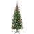 Brad de Crăciun artificial cu 150 LED Verde 120 cm PE și PVC GartenMobel Dekor