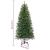Brad de Crăciun artificial cu 150 LED Verde 150 cm PE și PVC GartenMobel Dekor
