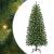 Brad de Crăciun artificial cu 150 LED Verde 150 cm PE și PVC GartenMobel Dekor
