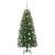 Brad de Crăciun artificial cu 150 LED Verde 150 cm PE și PVC GartenMobel Dekor