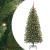 Brad de Crăciun artificial cu 150 LED Verde 150 cm PE și PVC GartenMobel Dekor