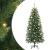 Brad de Crăciun artificial cu 150 LED Verde 150 cm PE și PVC GartenMobel Dekor