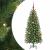 Brad de Crăciun artificial cu 150 LED Verde 150 cm PE și PVC GartenMobel Dekor