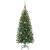 Brad de Crăciun artificial cu 150 LED Verde 150 cm PE și PVC GartenMobel Dekor
