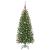 Brad de Crăciun artificial cu 150 LED Verde 150 cm PE și PVC GartenMobel Dekor
