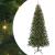 Brad de Crăciun artificial cu 300 LED Verde 240 cm PE și PVC GartenMobel Dekor