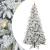 Brad de Crăciun artificial cu ramuri articulare Verde 240 cm GartenMobel Dekor