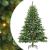 Brad de Crăciun artificial cu 150 LED Verde 120 cm PE și PVC GartenMobel Dekor
