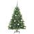Brad de Crăciun artificial cu 150 LED Verde 120 cm PE și PVC GartenMobel Dekor