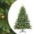 Brad de Crăciun artificial cu 150 LED Verde 120 cm PE și PVC GartenMobel Dekor
