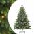 Brad de Crăciun artificial cu 150 LED Verde 120 cm PE și PVC GartenMobel Dekor