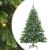 Brad de Crăciun artificial cu 150 LED Verde 150 cm PE și PVC GartenMobel Dekor