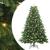 Brad de Crăciun artificial cu 300 LED Verde 180 cm PE și PVC GartenMobel Dekor